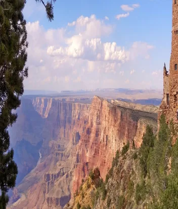 De rotsformaties van de Grand Canyon