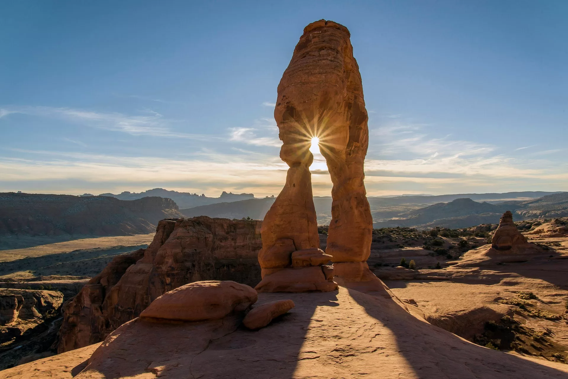 Delicate Arch Trail in Arches National Park