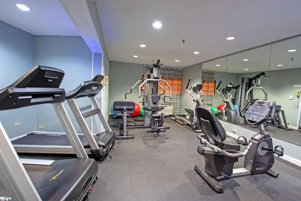 Fitnessruimte in het Best Western At Ohare