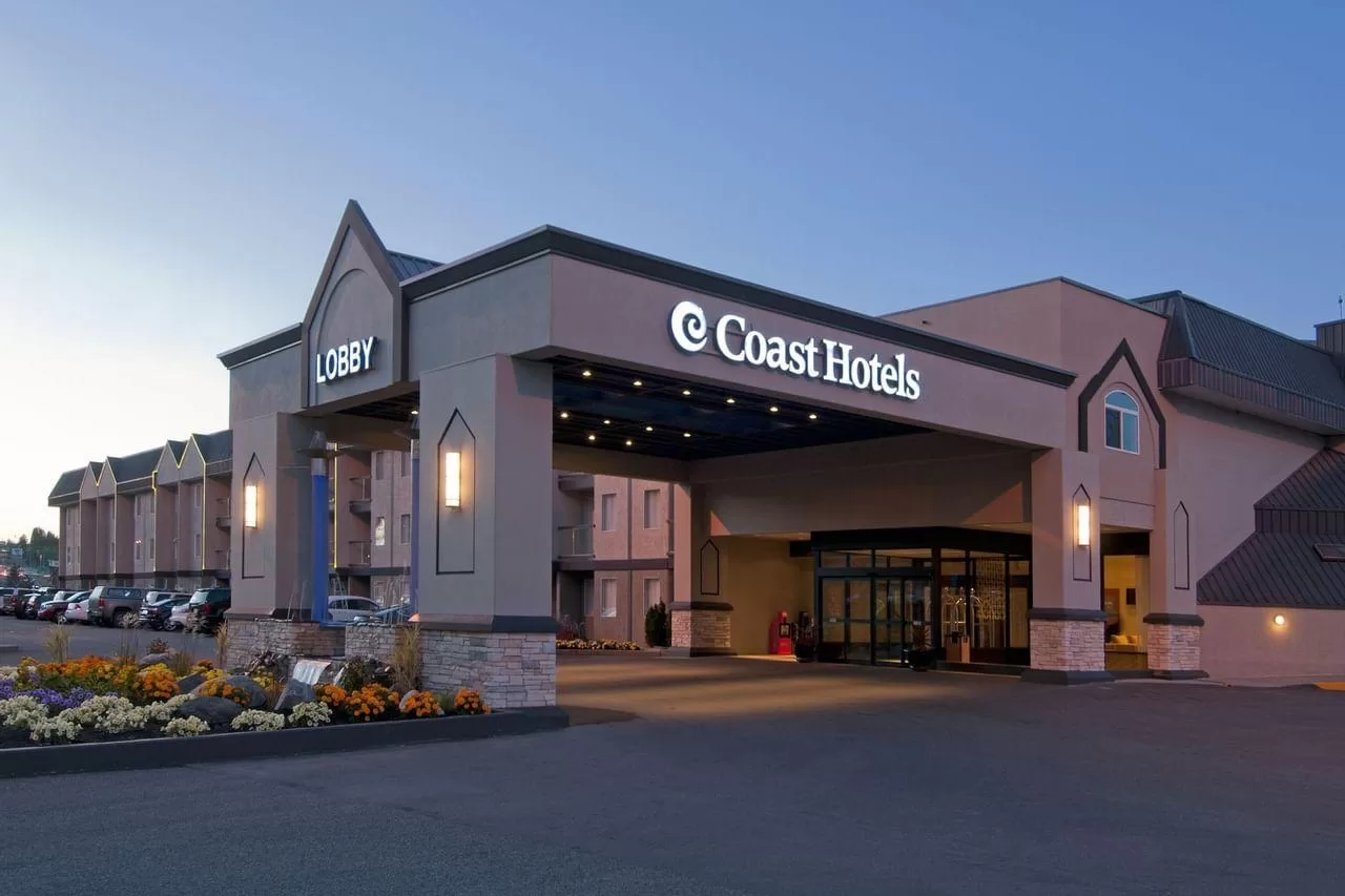 Exterior van het Hotel Coast Kamploops