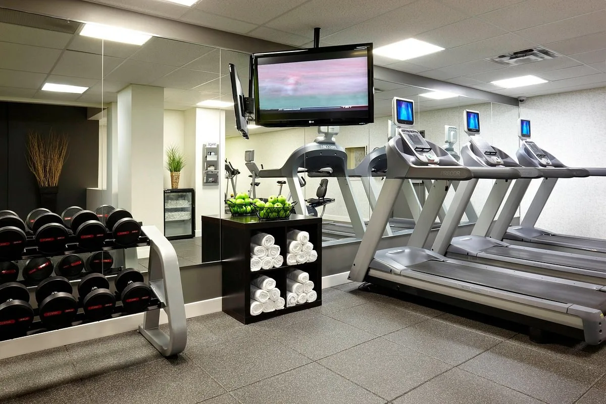 Fitnessruimte in het Hotel Delta by Marriott Ottawa
