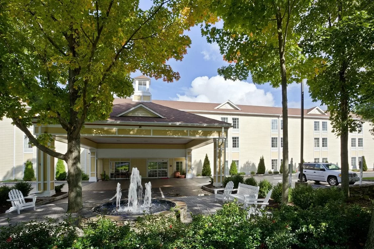 Exterior van het Hotel Hampton Inn Sturbridge