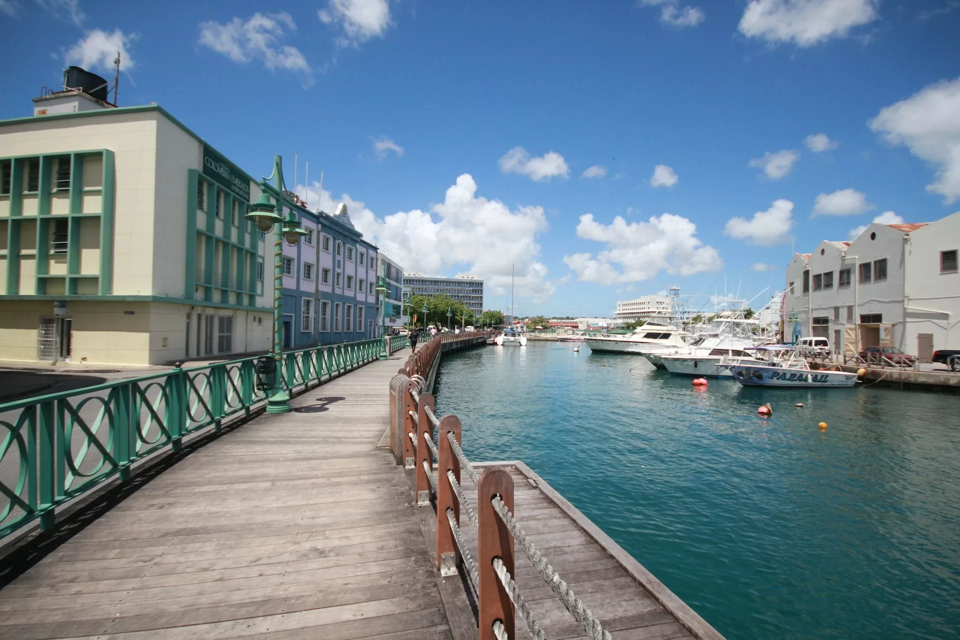 Steg im Innenhafen von Key West
