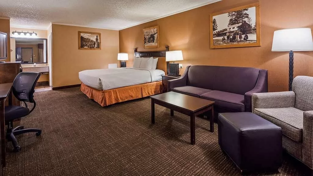 Een standaardkamer in het Best Western Plus Ruby