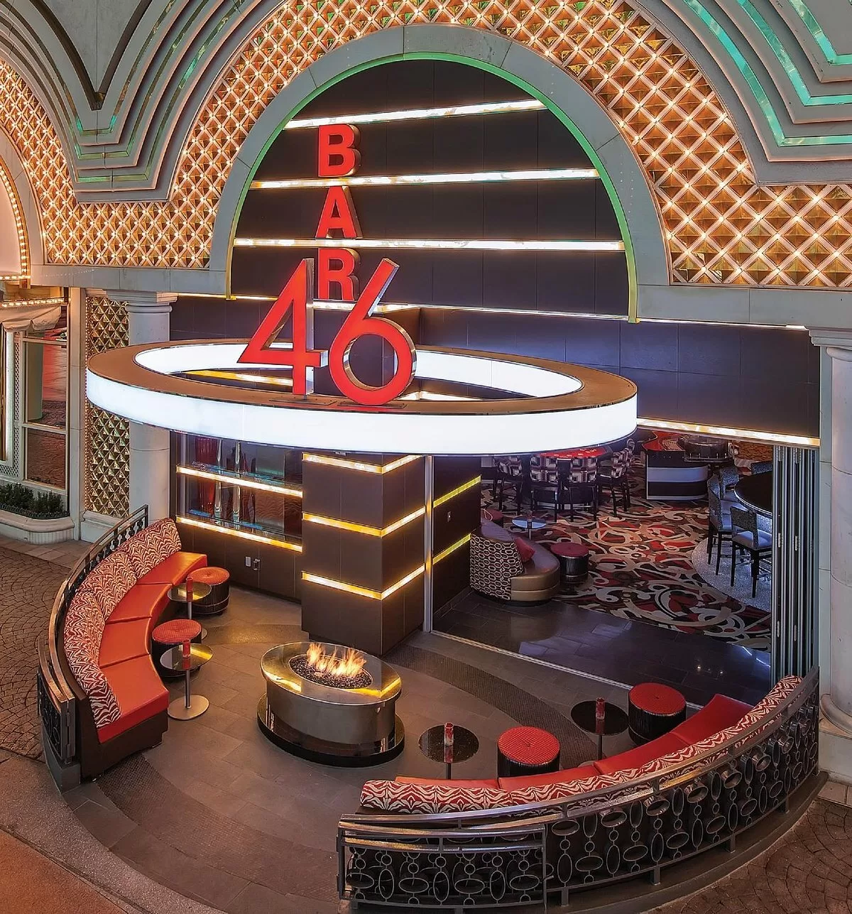 Bar in het Hotel Golden Nugget Las Vegas