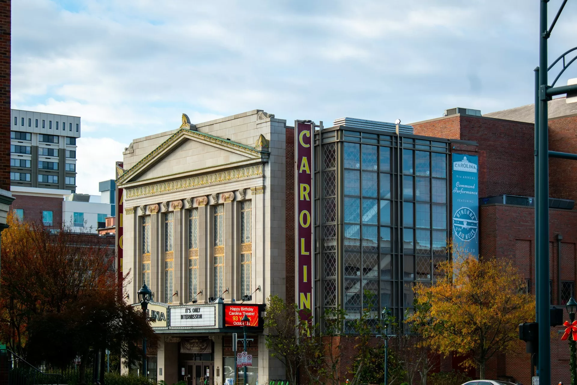 Het Carolina Theatre in Greensboro