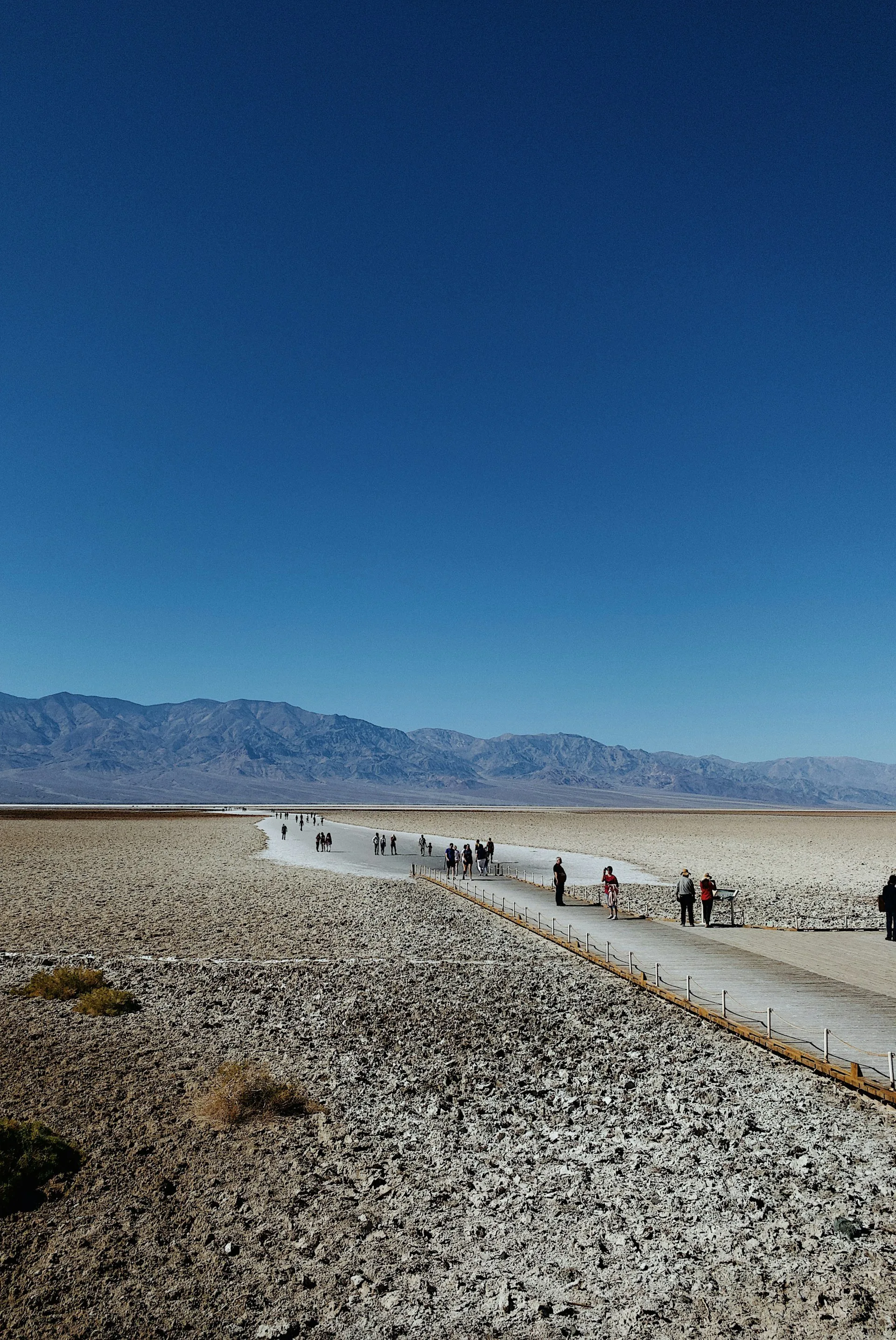 Woestijnvlaktes van Death Valley National Park