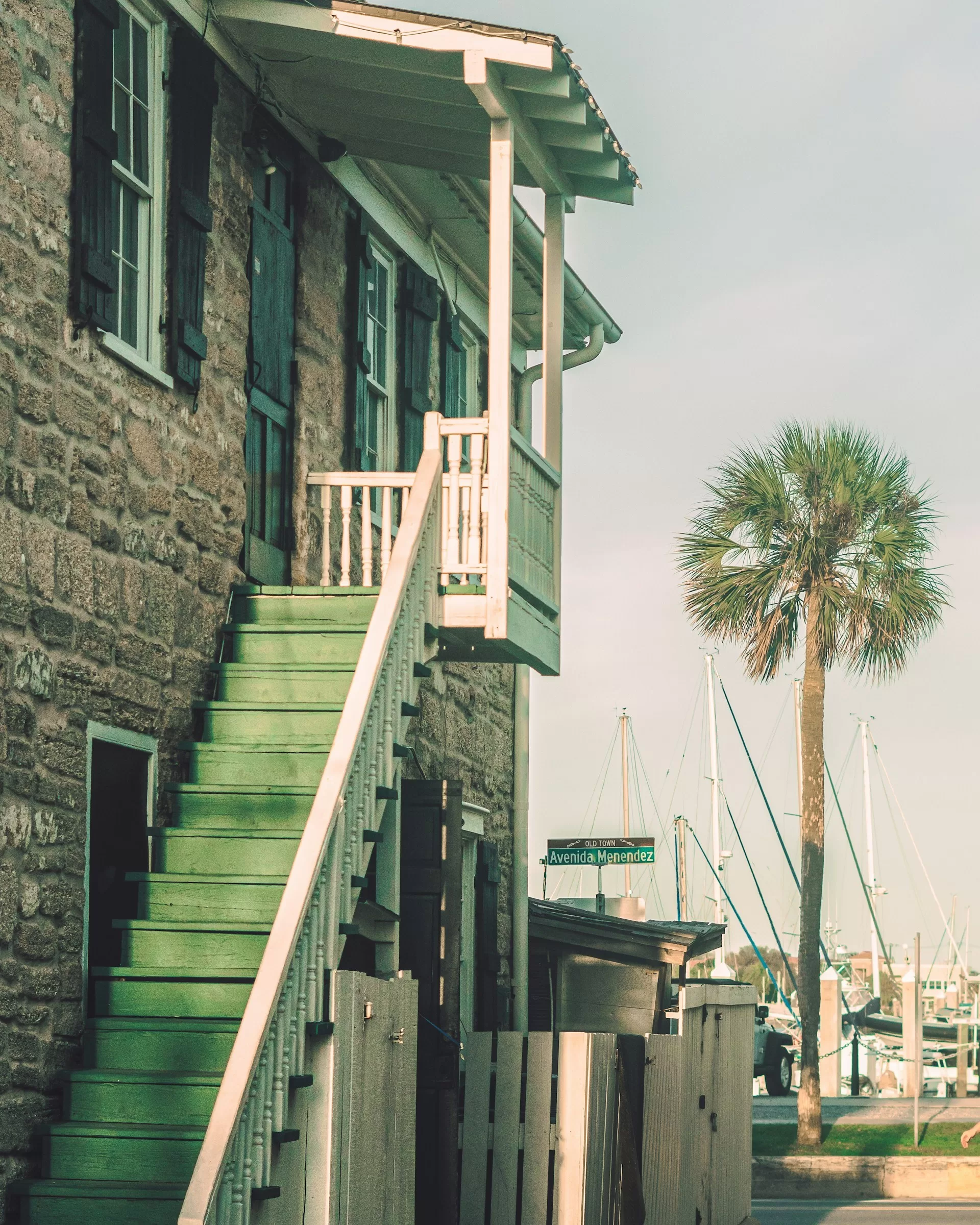 En huis in Spaanse stijl in St. Augustine