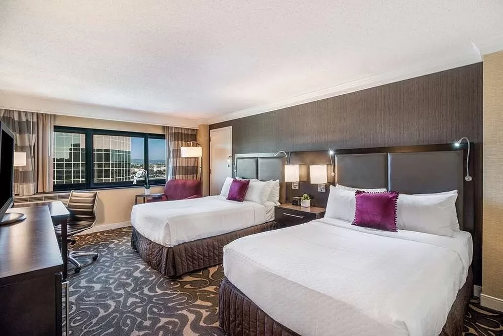 Standaardkamer met twee aparte bedden in het Hotel Sonesta Los Angeles Airport LAX Los Angeles