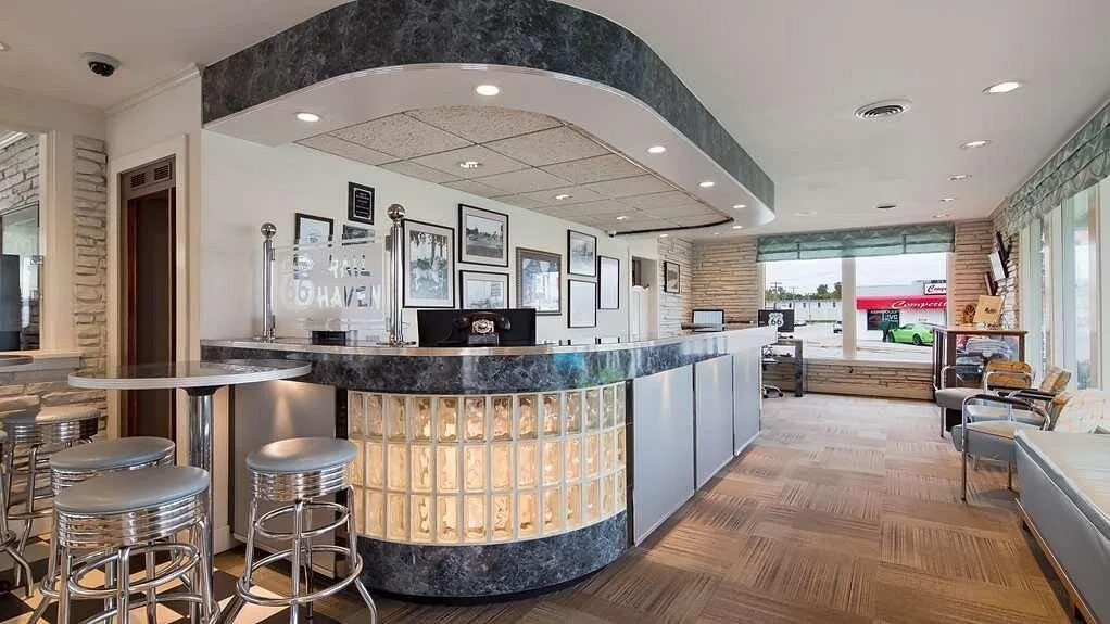 Bar/diner in het Best Western Route 66 Rail Haven Springfield MO