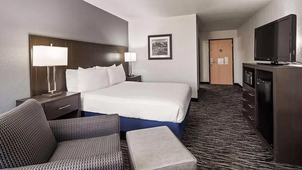 Een standaard kamer in het Best Western Sante Fe Amarillo