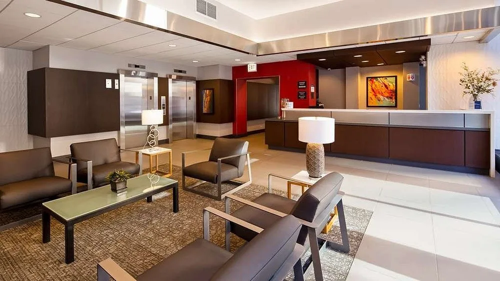 Lobby met zitruimte in het Hotel Best Western Grant Park Chicago