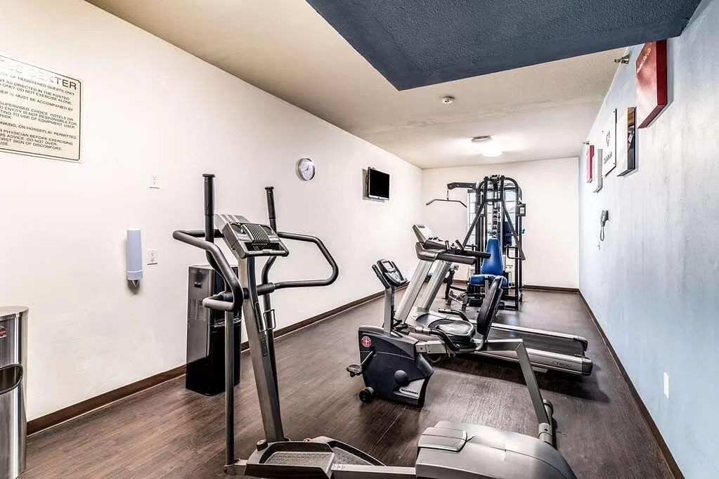 Fitnessruimte in het Hotel Comfort Suites Amarillo