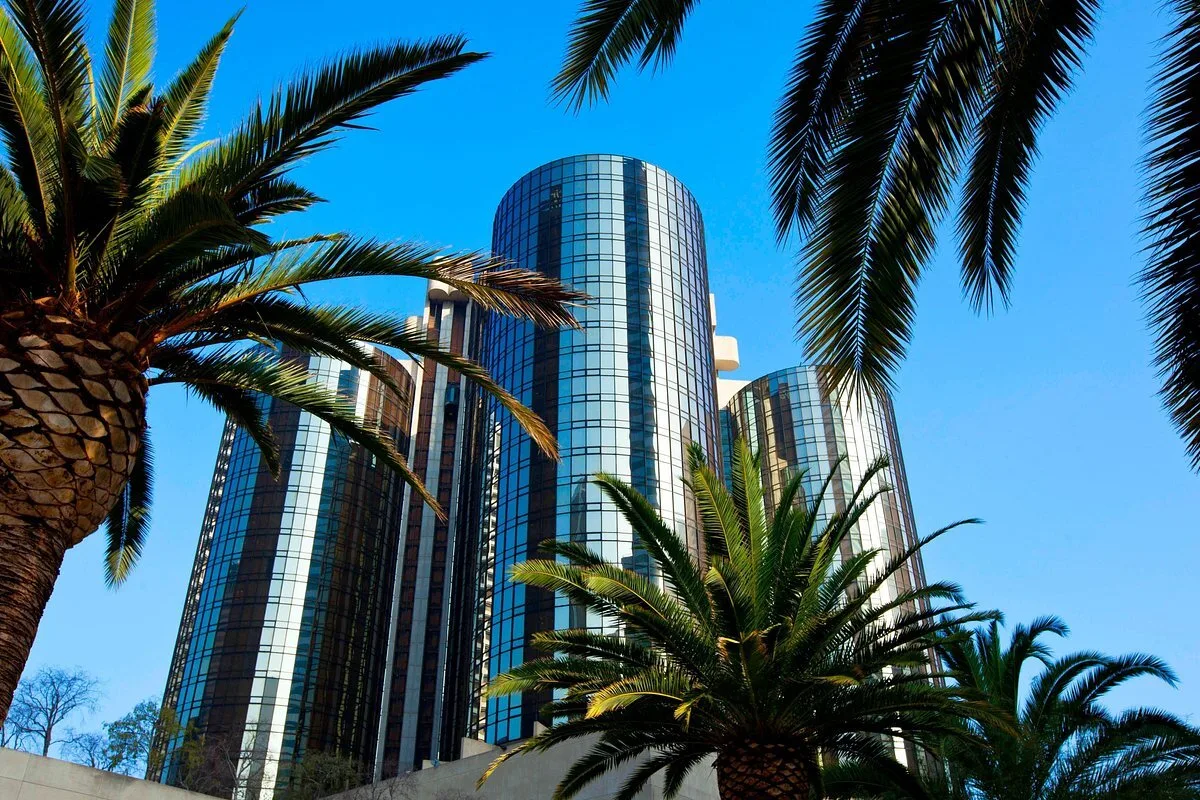 Exterior van het Hotel Westin Los Angeles