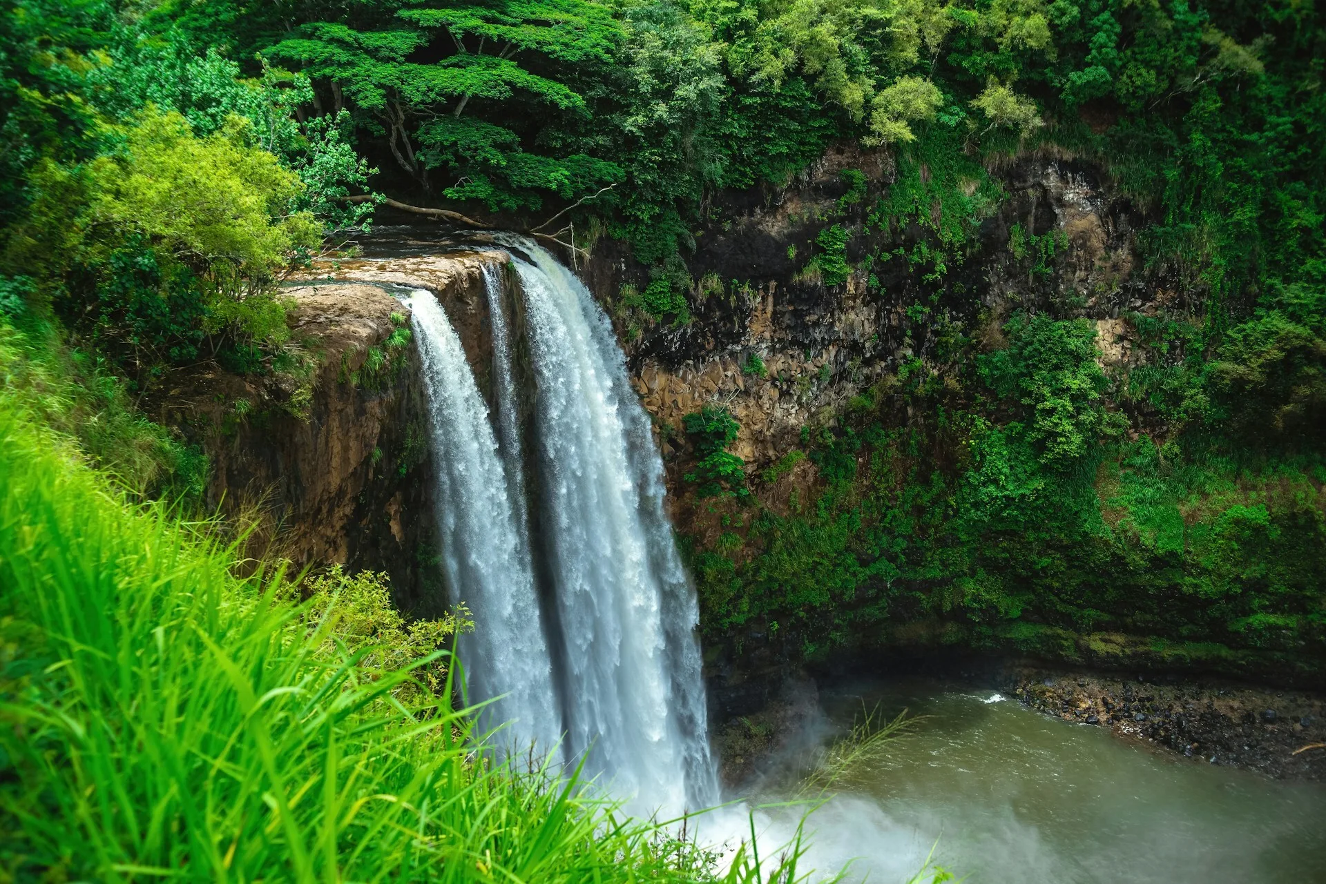 Waimea Falls op Oahu