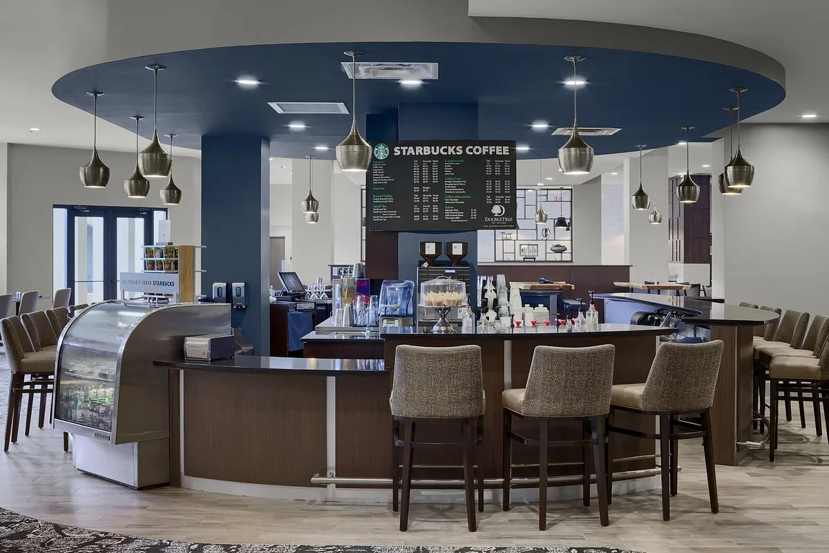Starbuckscafé in het Hotel Double Tree by Hilton Hotel San Antonio Downtown