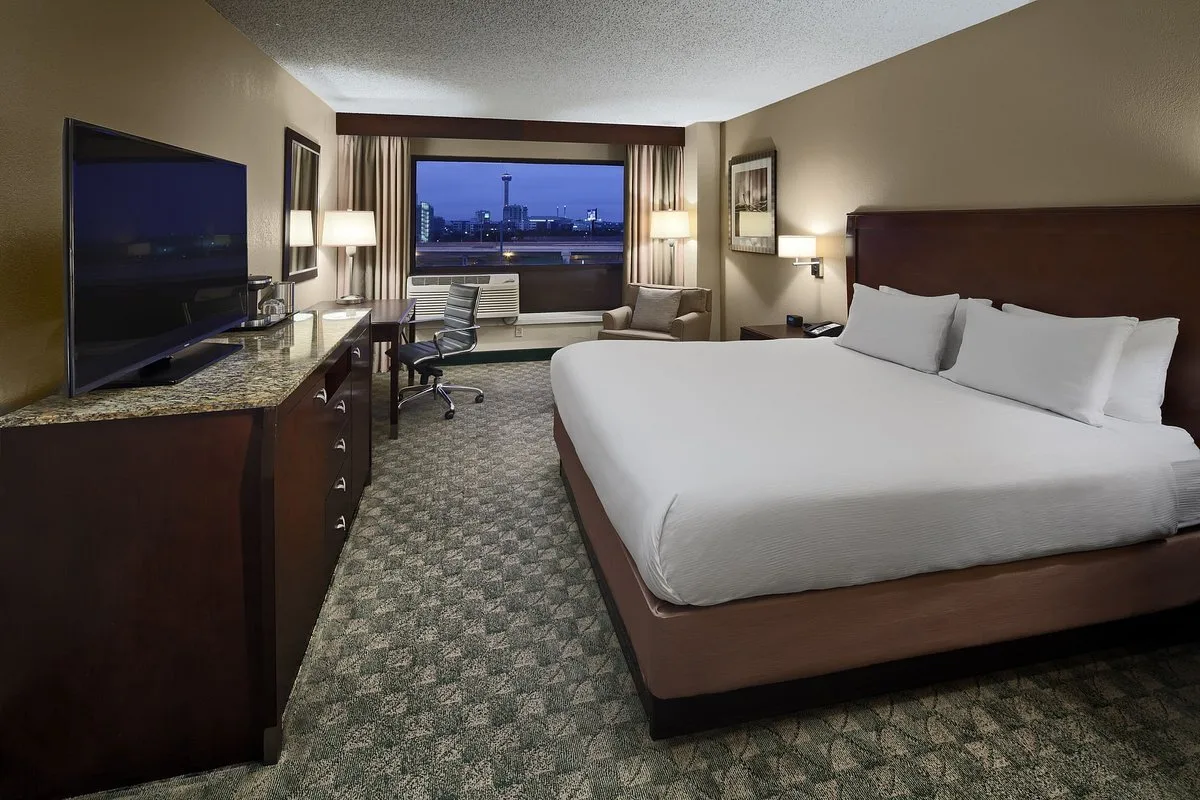 Hotelkamer in het Hotel Double Tree by Hilton Hotel San Antonio Downtown