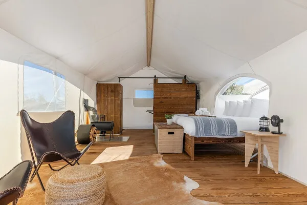 Glampingtent Under Canvas Zion