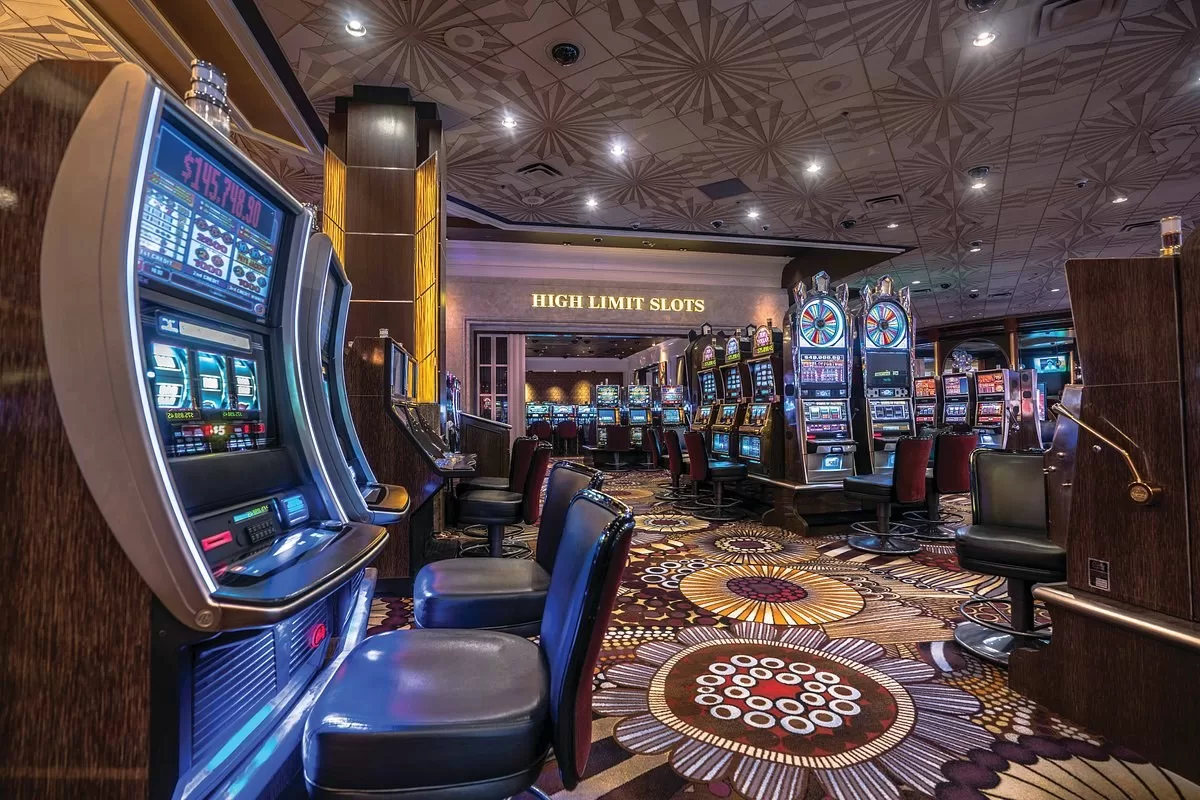 Casino met gokkasten in het Mgm Grand Las Vegas