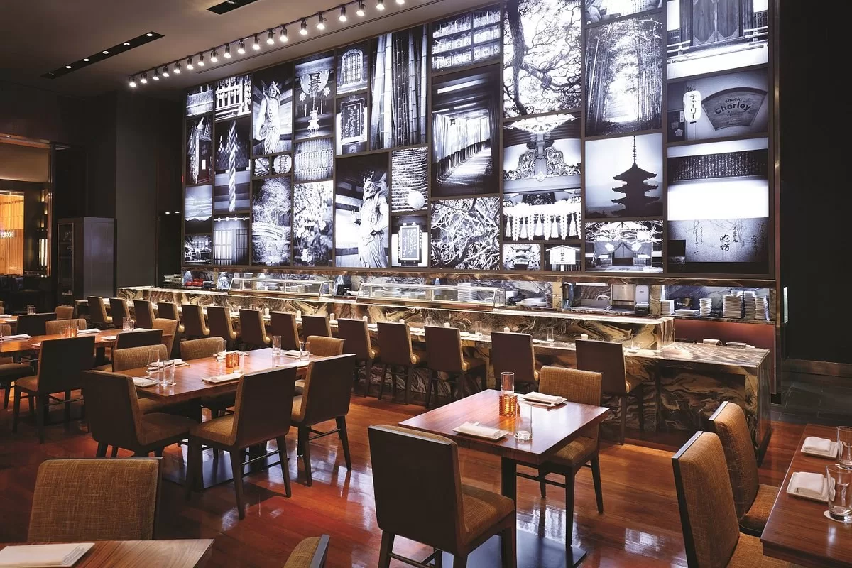 Restaurant en bar in het Mgm Grand Las Vegas