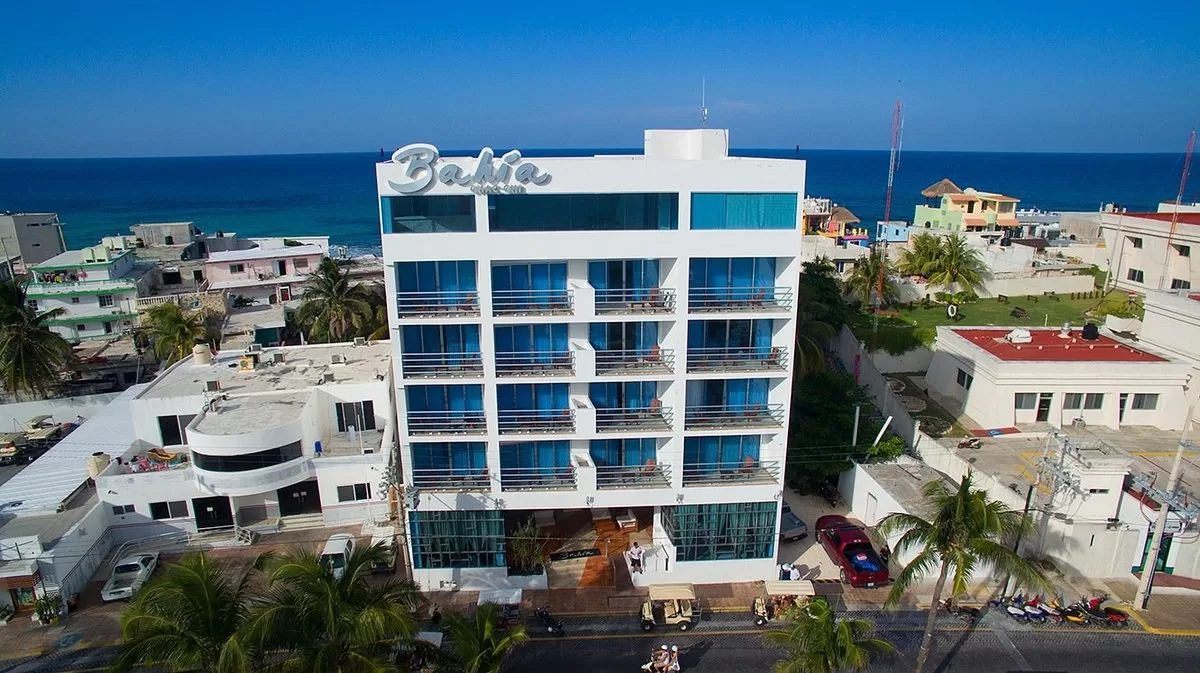 Exterior van het Hotel Bahia CHAC Chi