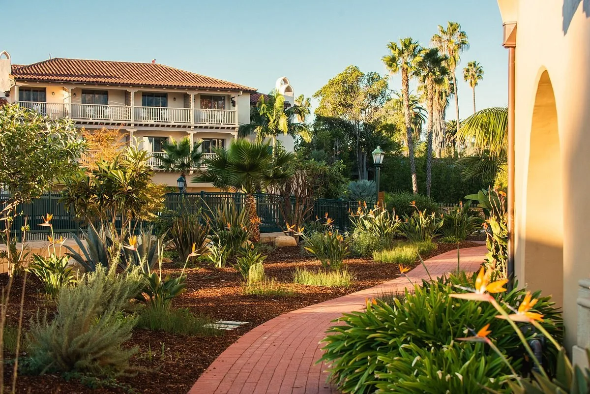 Exterior van het Hotel Harbor View Inn Santa Barbara