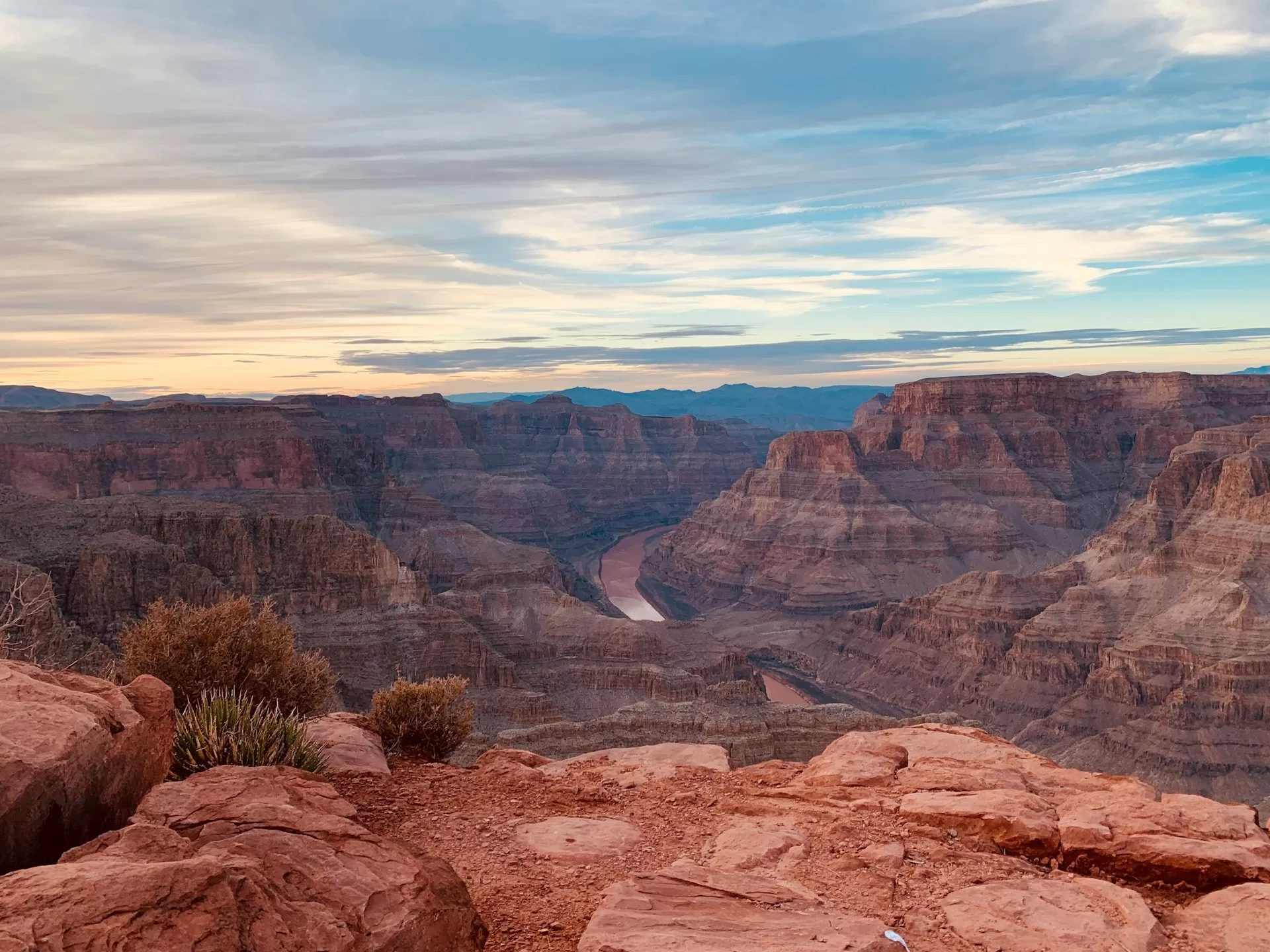 Blick auf den Grand Canyon in Arizona Amerika
