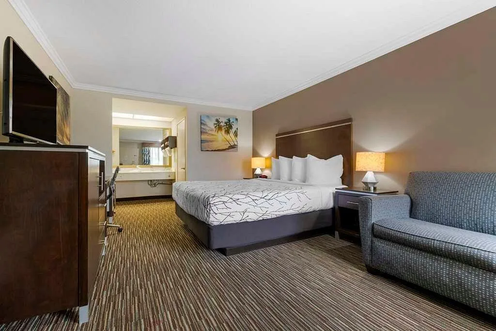 Standaardkamer met sofabed in het Hotel Best Western Galleria Inn Redondo Beach