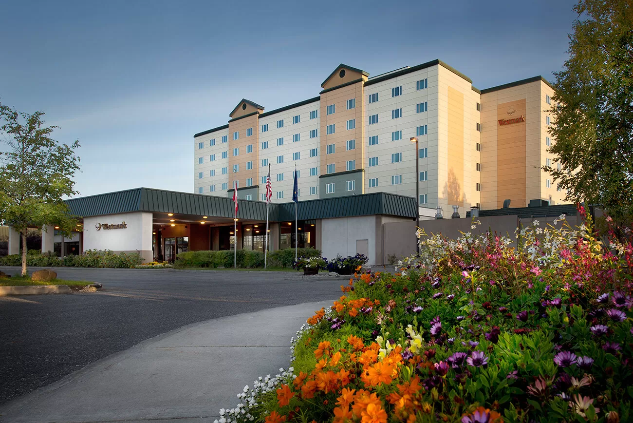Exterior van het Hotel Westmark Fairbanks
