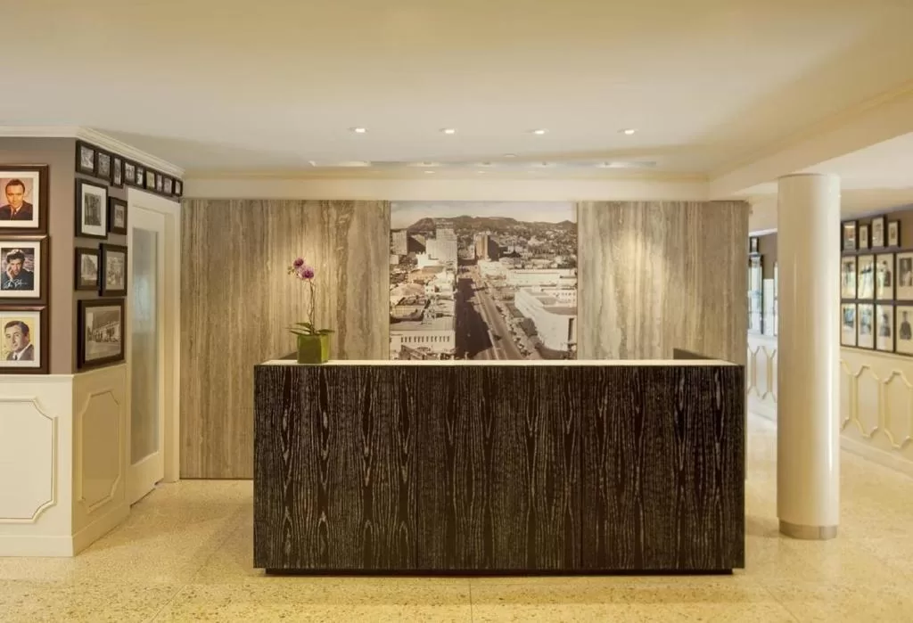 Receptie van het Adler a Hollywood Hotel
