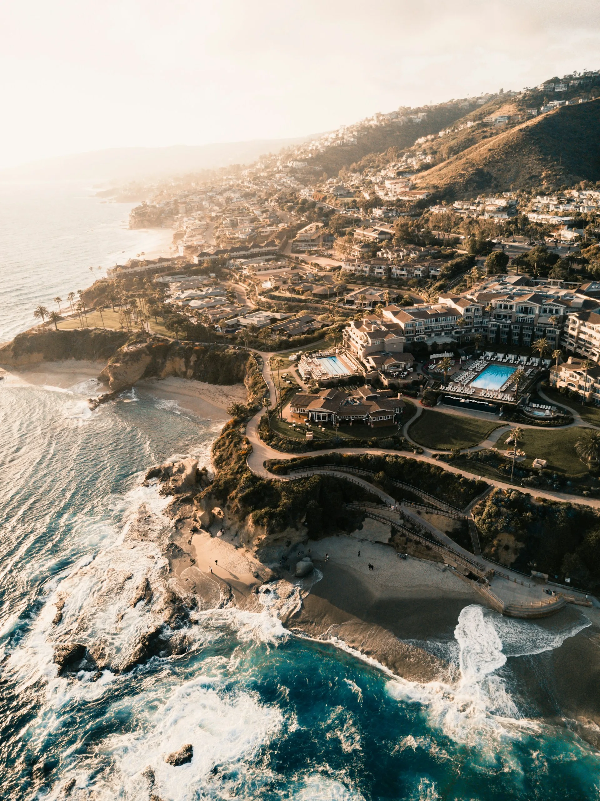 Die Küste von Laguna Beach