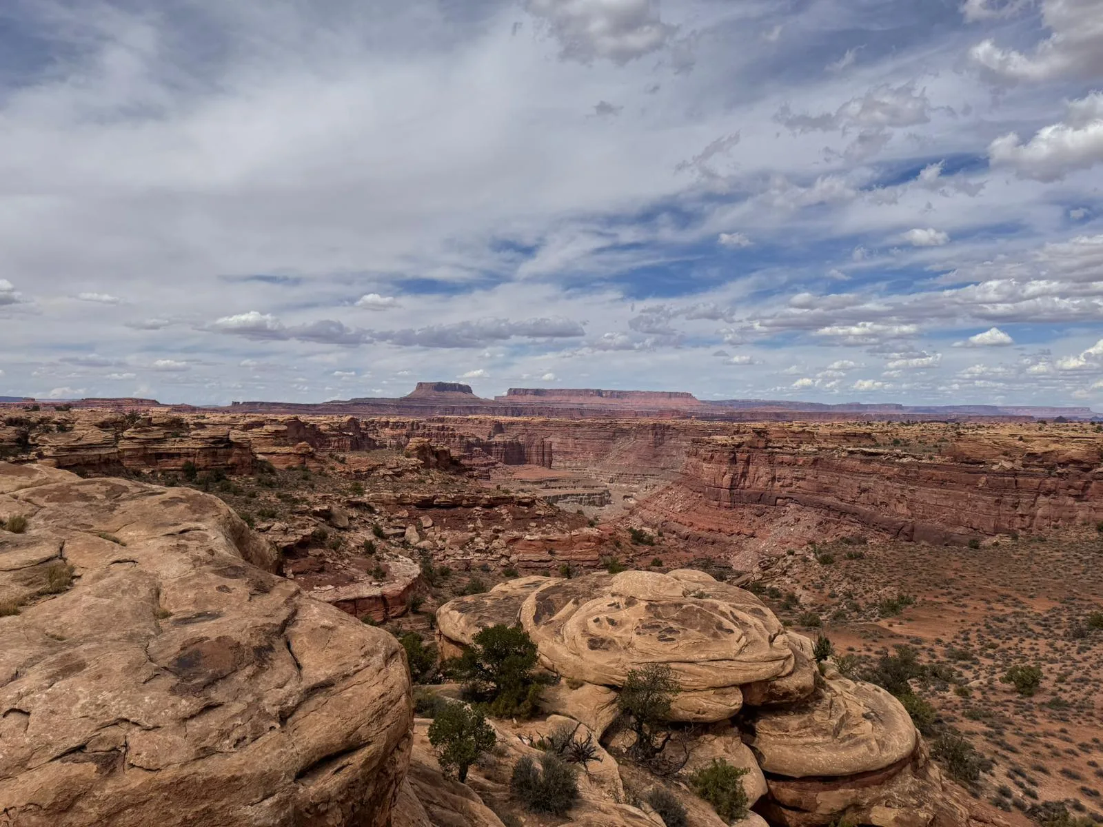 Uitzicht over Canyonlands National Park