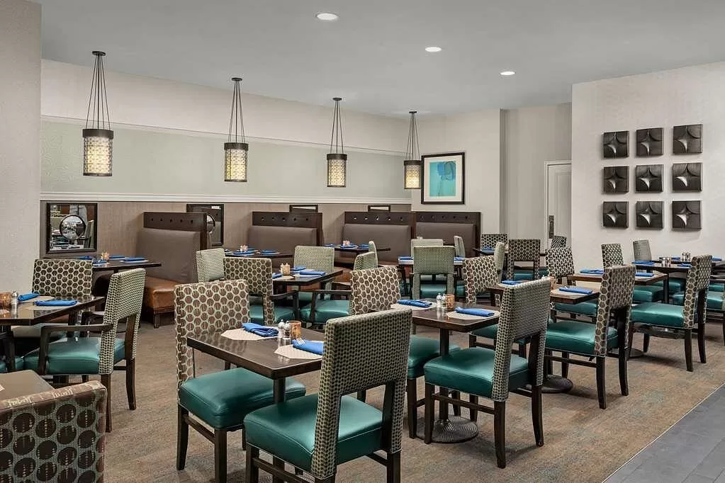 Restaurant in het Hotel Double Tree Chicago Airport Rosemont
