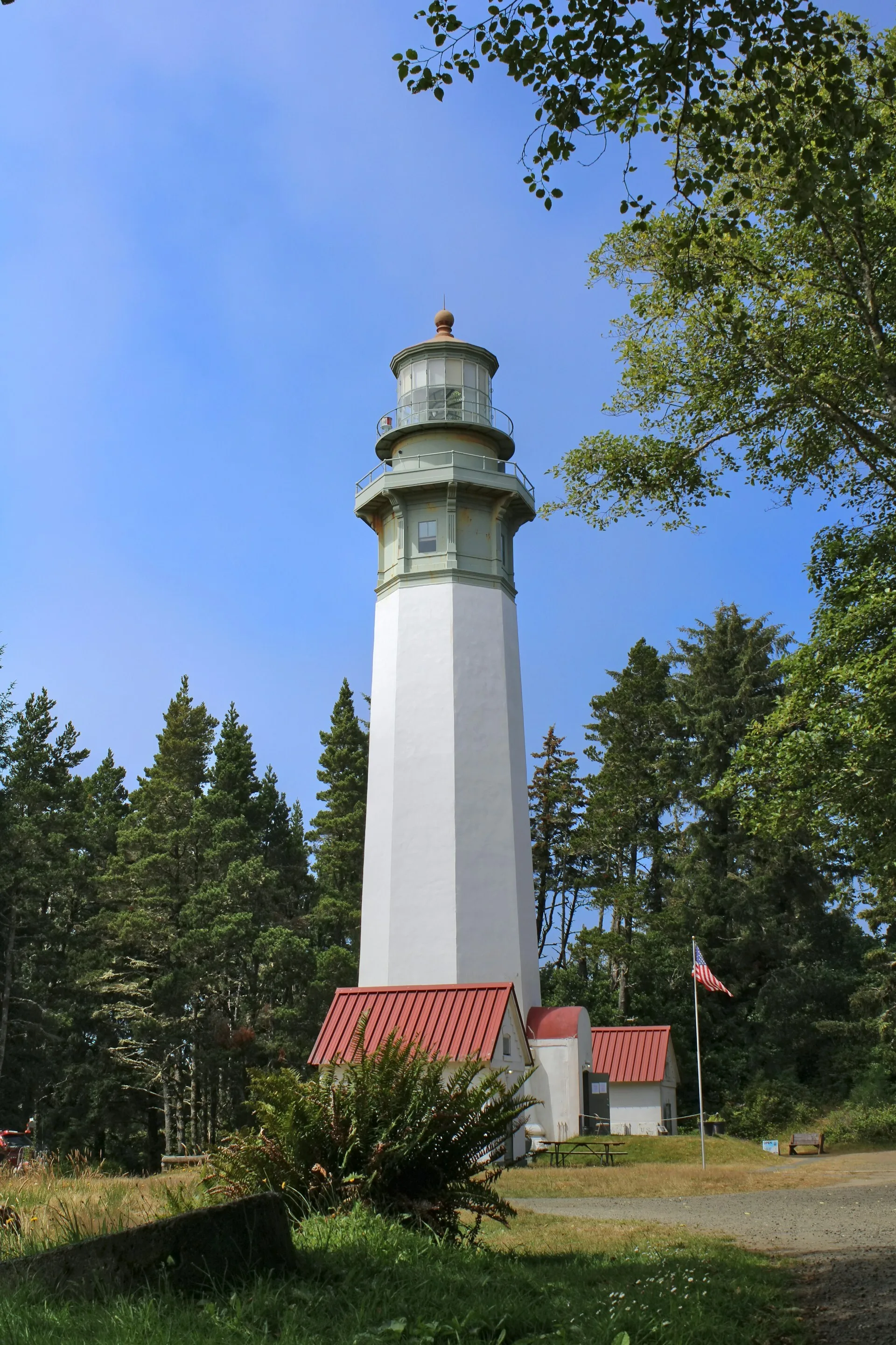 Vuurtoren in Grays Harbor