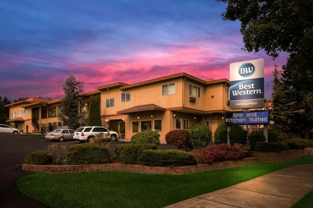 Exterior van het Best Western Holiday Hotel Coos Bay