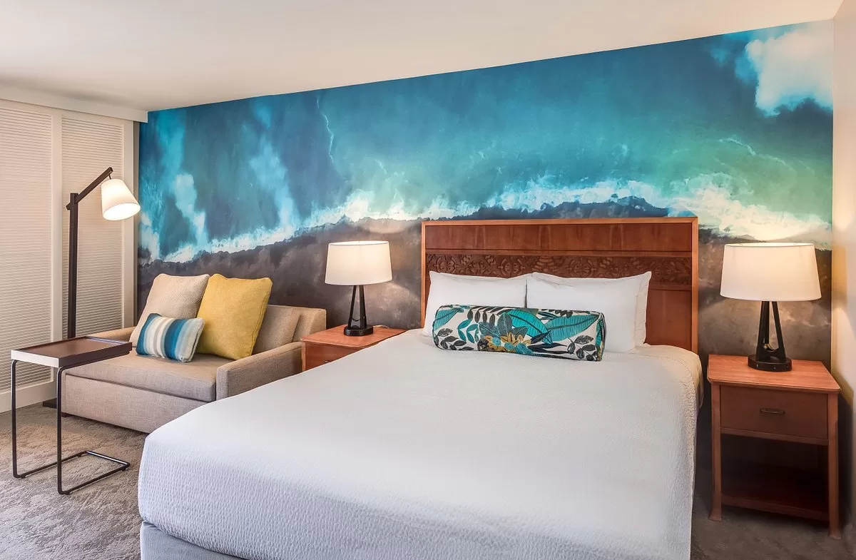 Standaardkamer in het Hotel Courtyard by Marriott King Kamehamehas Kona Beach Hotel Kailua Kona