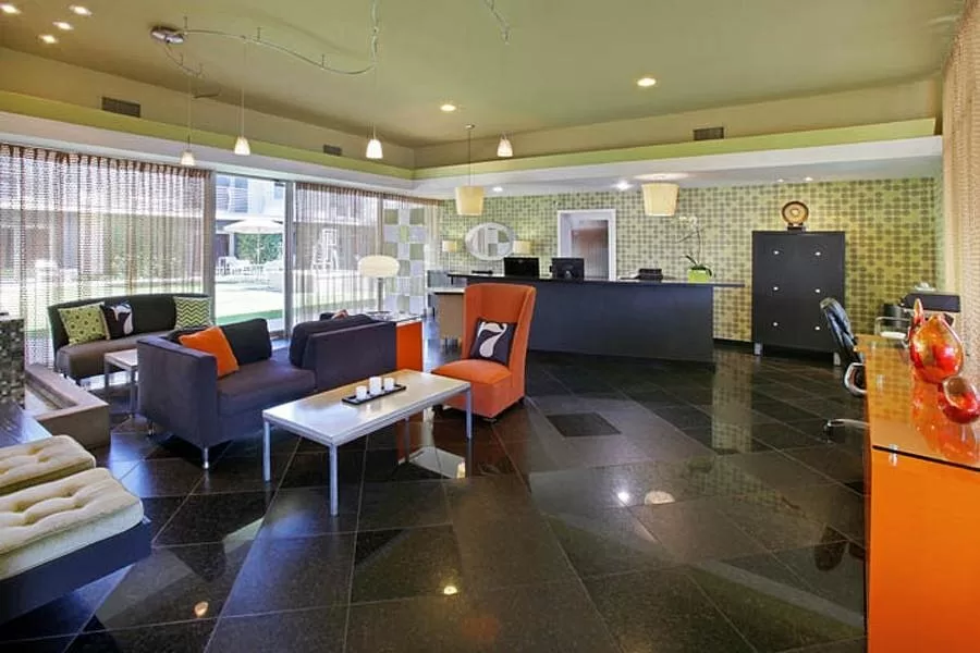 Lobby in het Hotel 7 Springs Inn Suites Palm Spring