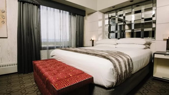 Standaardkamer in het Hotel Harrah Lake Tahoe