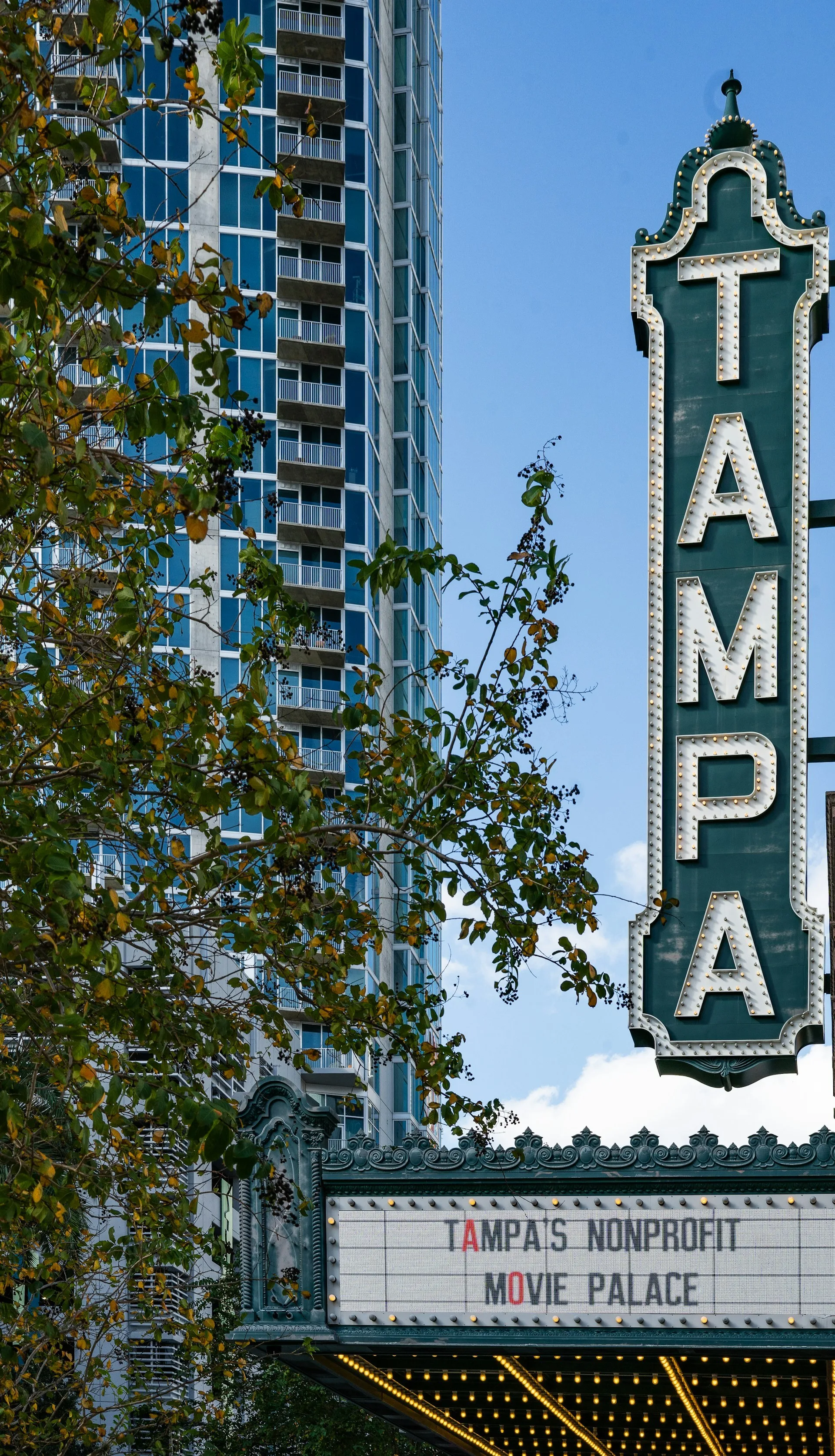 Filmtheater in Tampa.