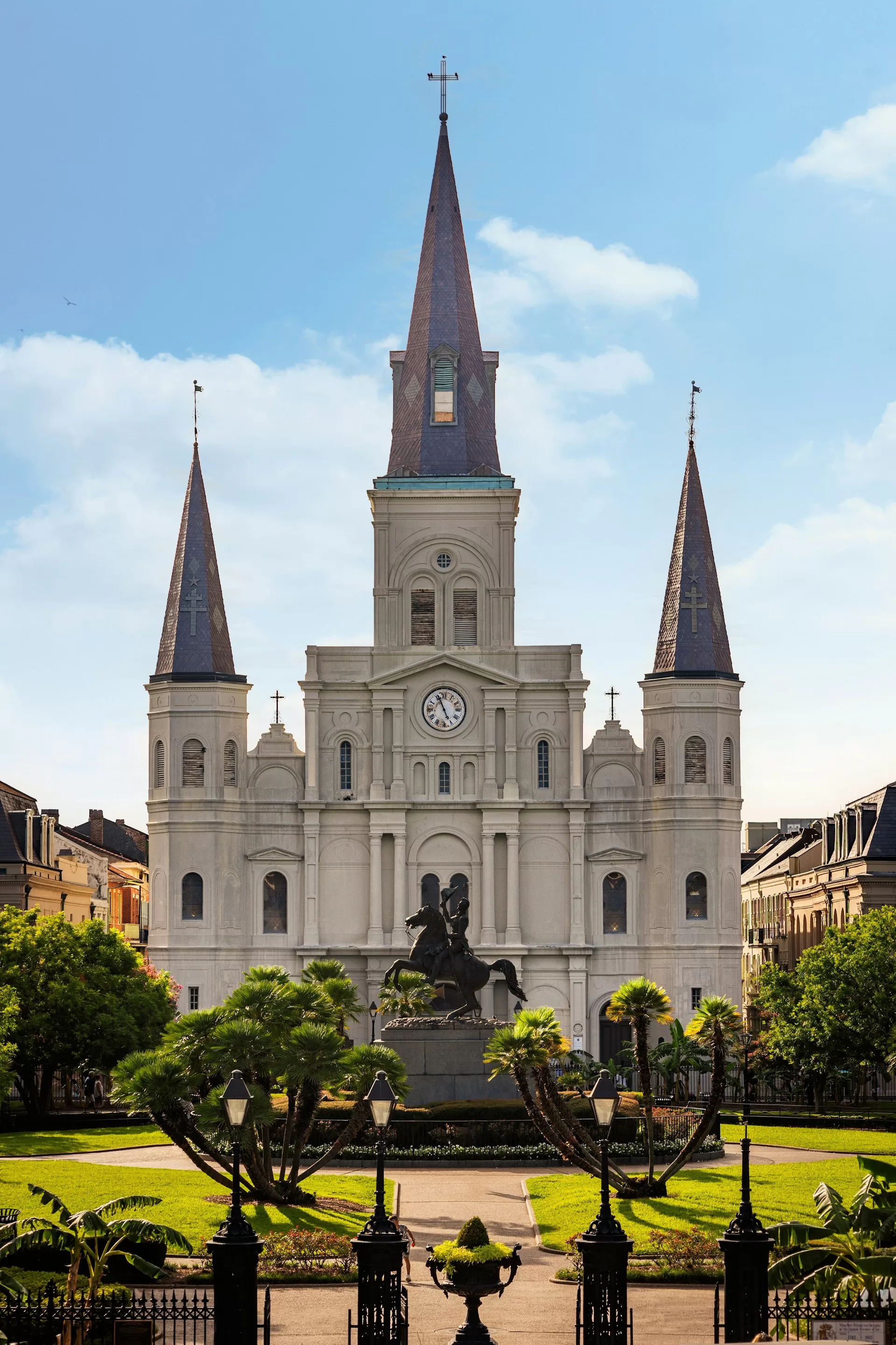St. Louis Cathedral op Jackson Square in New Orleans
