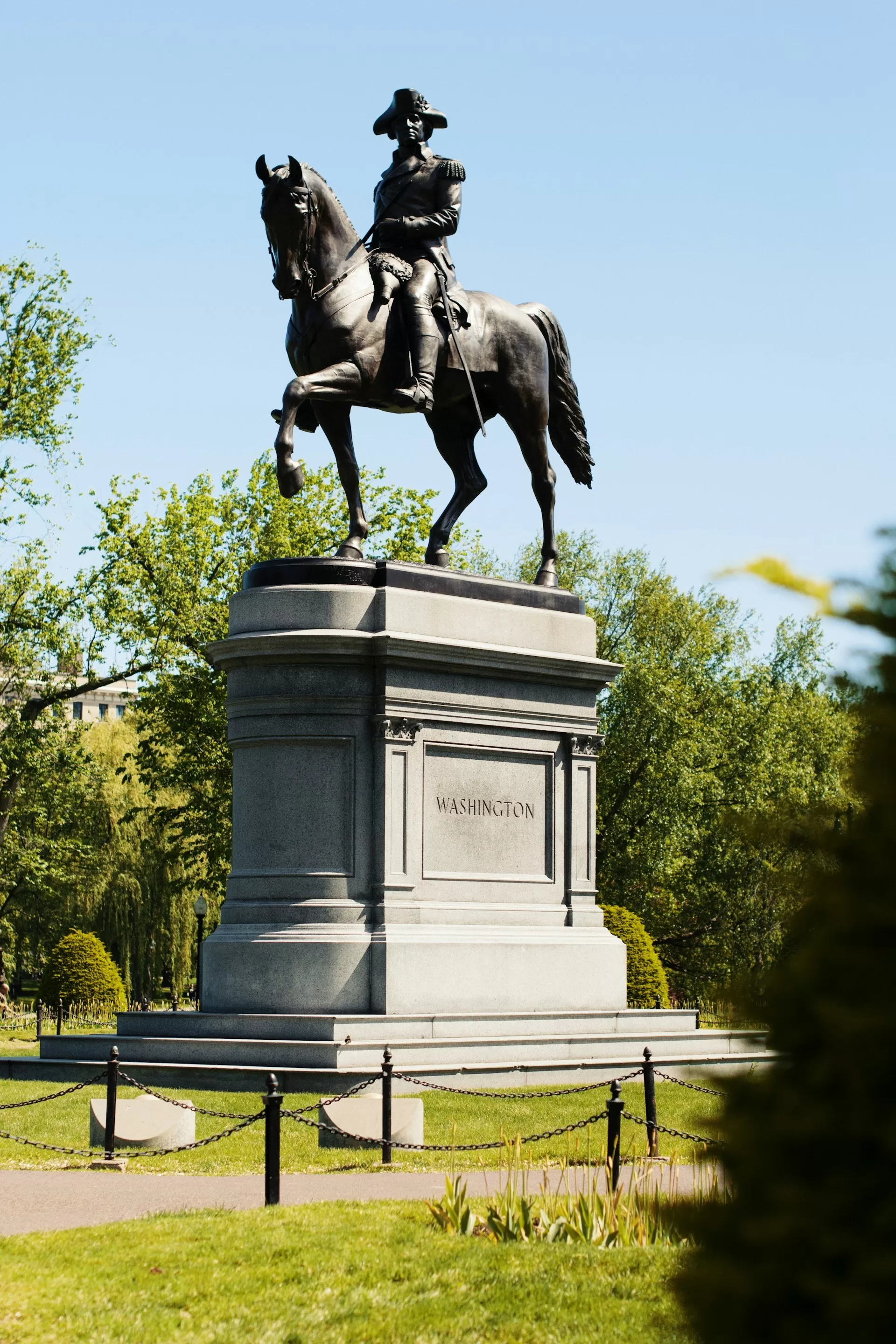 Monument op de Freedom Trail in Boston