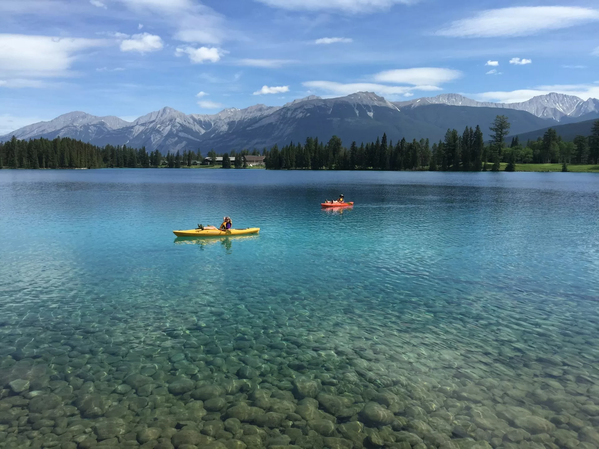 Patricia Lake in Jasper National Park, Alberta