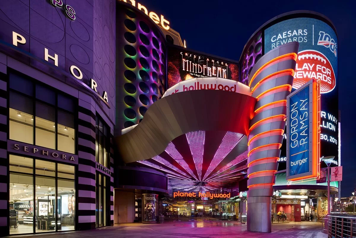 Exterior van het Hotel Planet Hollywood Resort Las Vegas