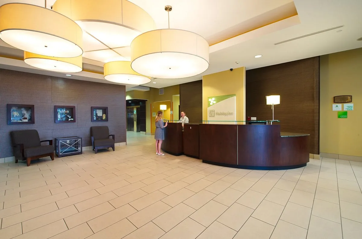 Lobby van het Hotel Holiday Inn Kennedy Space Center