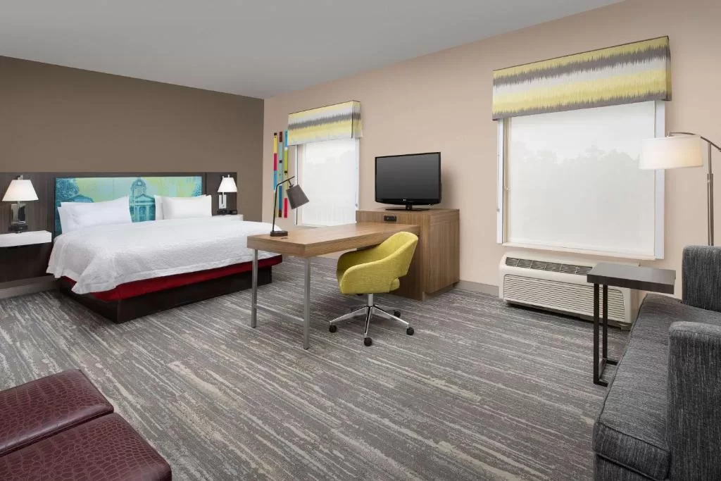 Standaardkamer in het Hotel Hampton Inn Suites Lake City